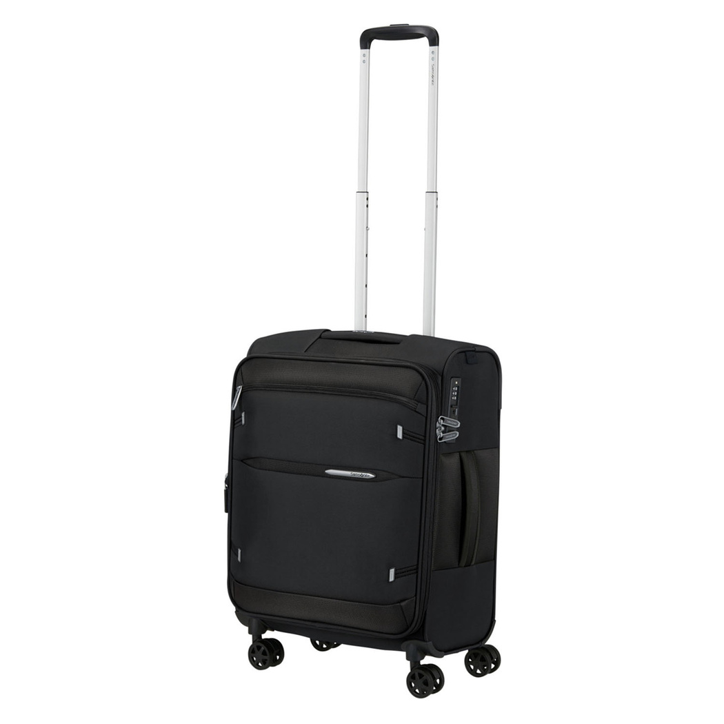 Samsonite GoTwist Spinner Siyah 55/20 Körüklü Kabin Boy Valiz