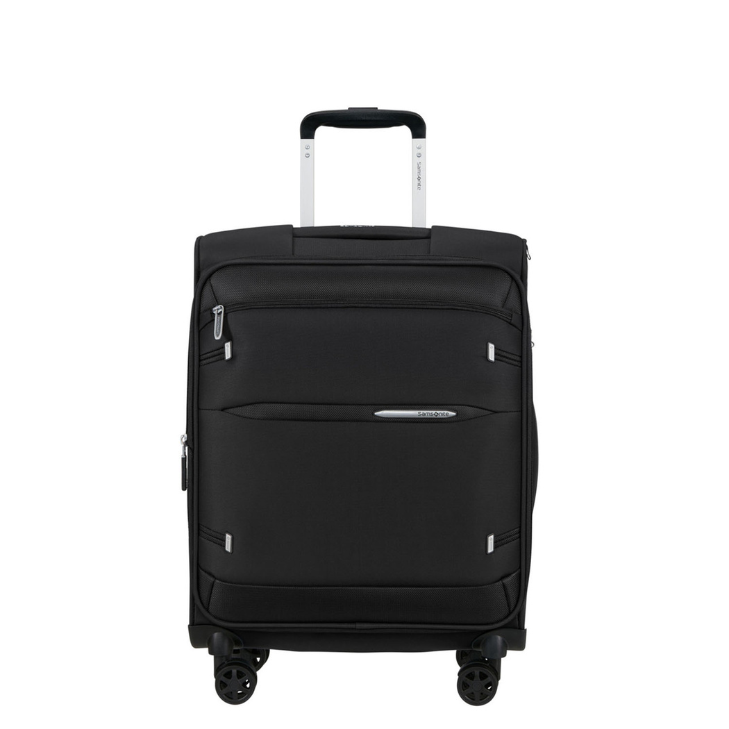 Samsonite GoTwist Spinner Siyah 55/20 Körüklü Kabin Boy Valiz