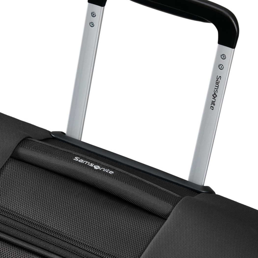 Samsonite GoTwist Spinner Siyah 55/20 Körüklü Kabin Boy Valiz