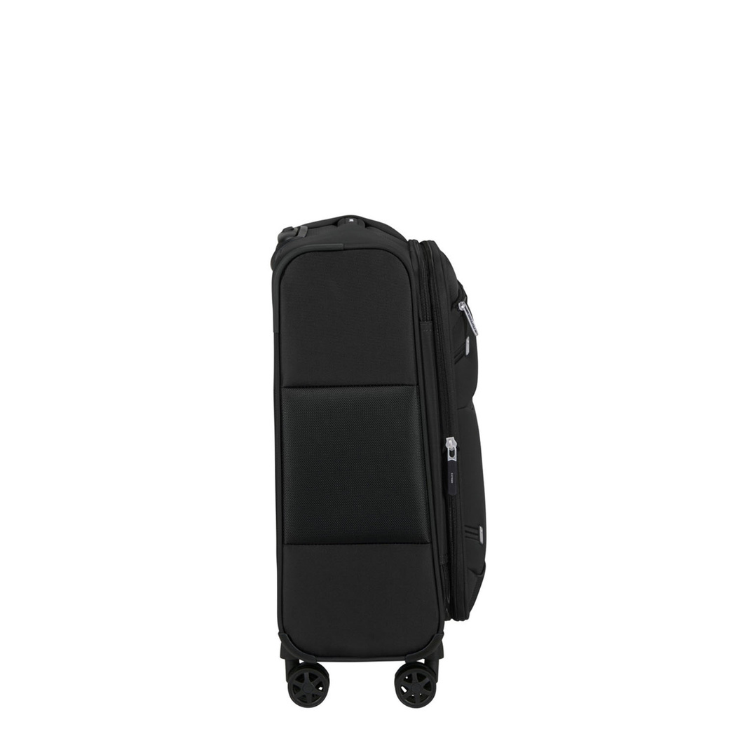 Samsonite GoTwist Spinner Siyah 55/20 Körüklü Kabin Boy Valiz