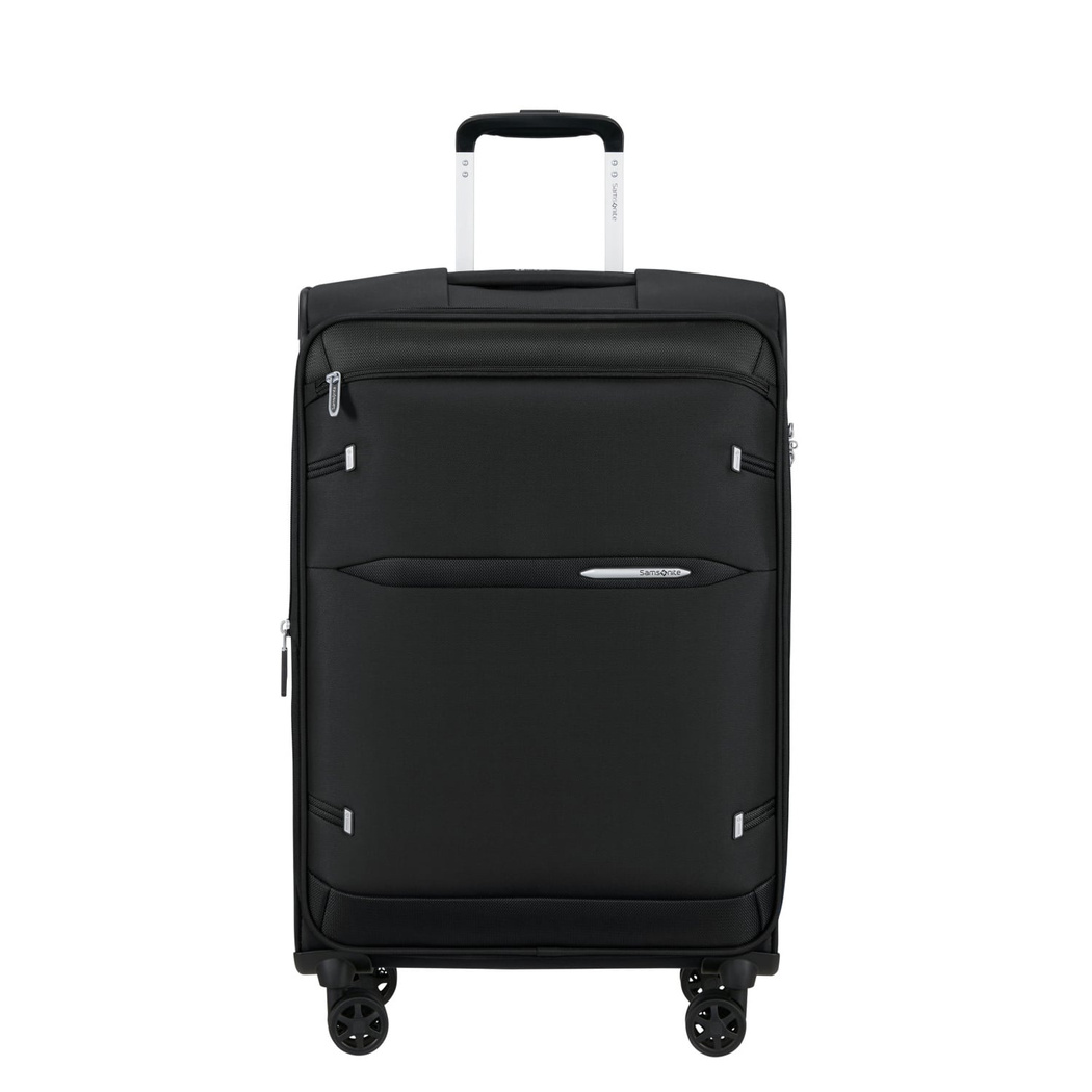 Samsonite GoTwist Spinner Siyah 68/25 Körüklü Orta Boy Valiz