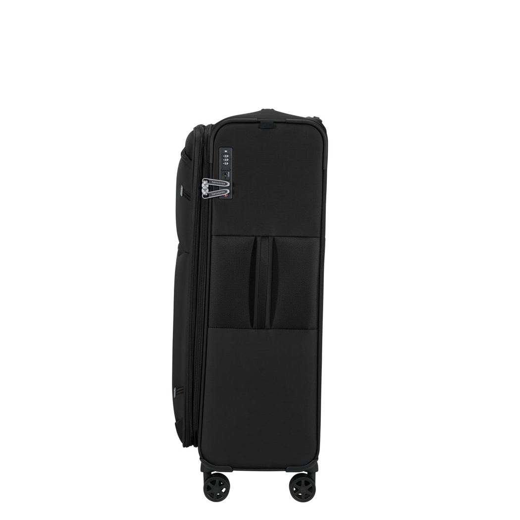 Samsonite GoTwist Spinner Siyah 78/29 Körüklü Büyük Boy Valiz