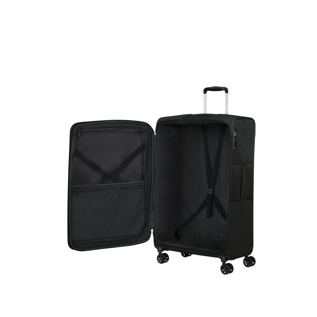 Samsonite GoTwist Spinner Siyah 78/29 Körüklü Büyük Boy Valiz