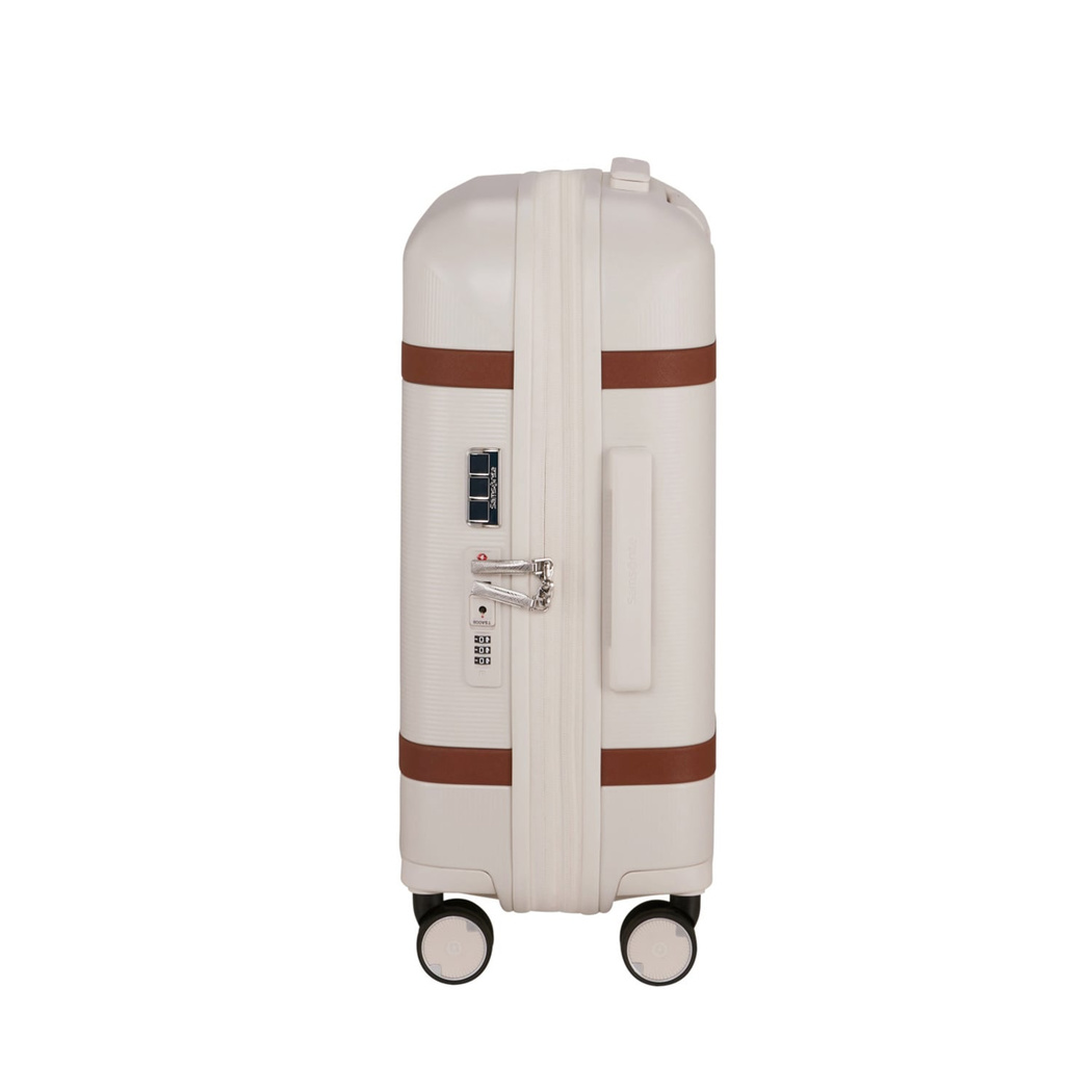 Samsonite Image Kırık Beyaz - 4 Tekerlekli Körüklü 55/20 Kabin Boy Valiz