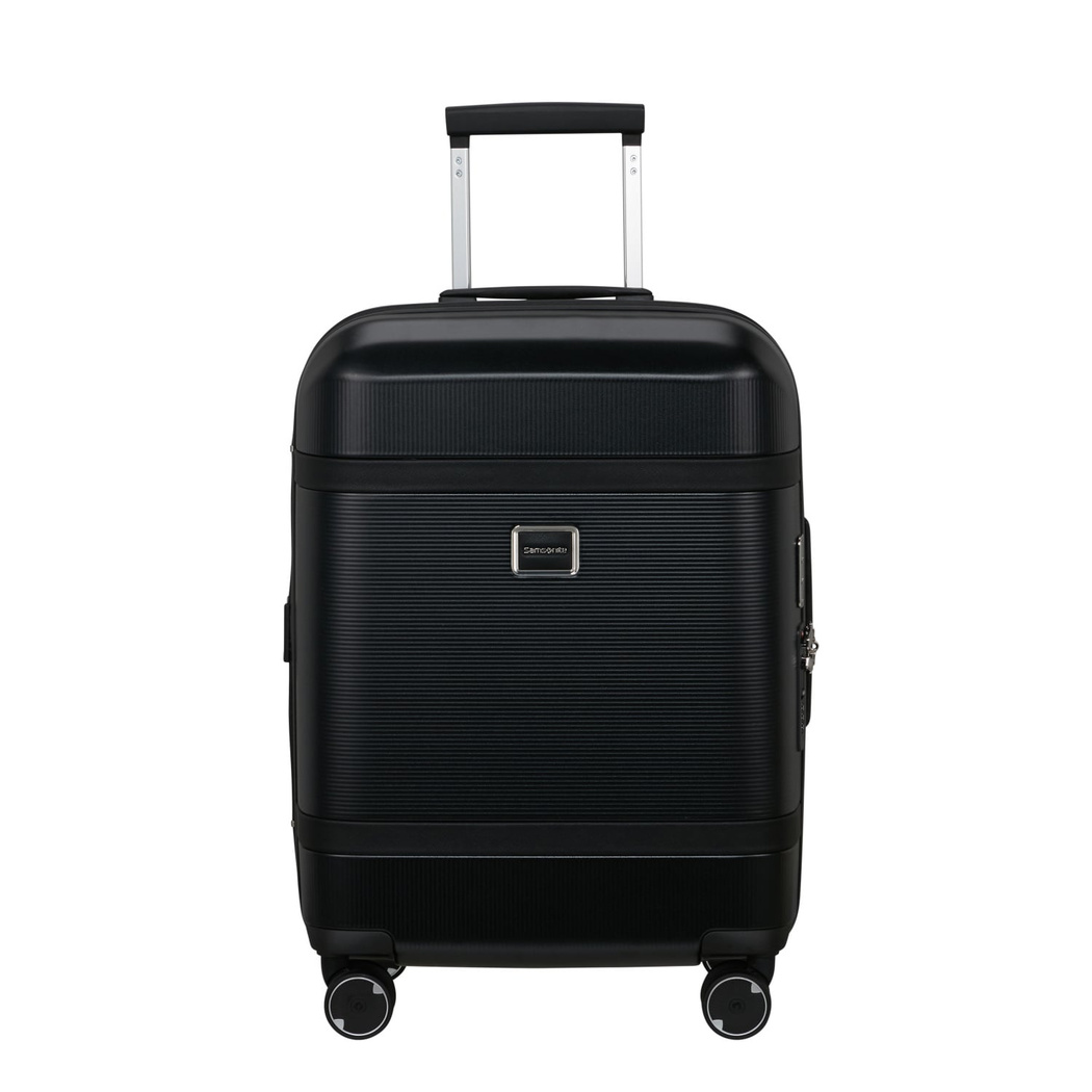 Samsonite Image Siyah - 4 Tekerlekli Körüklü 55/20 Kabin Boy Valiz