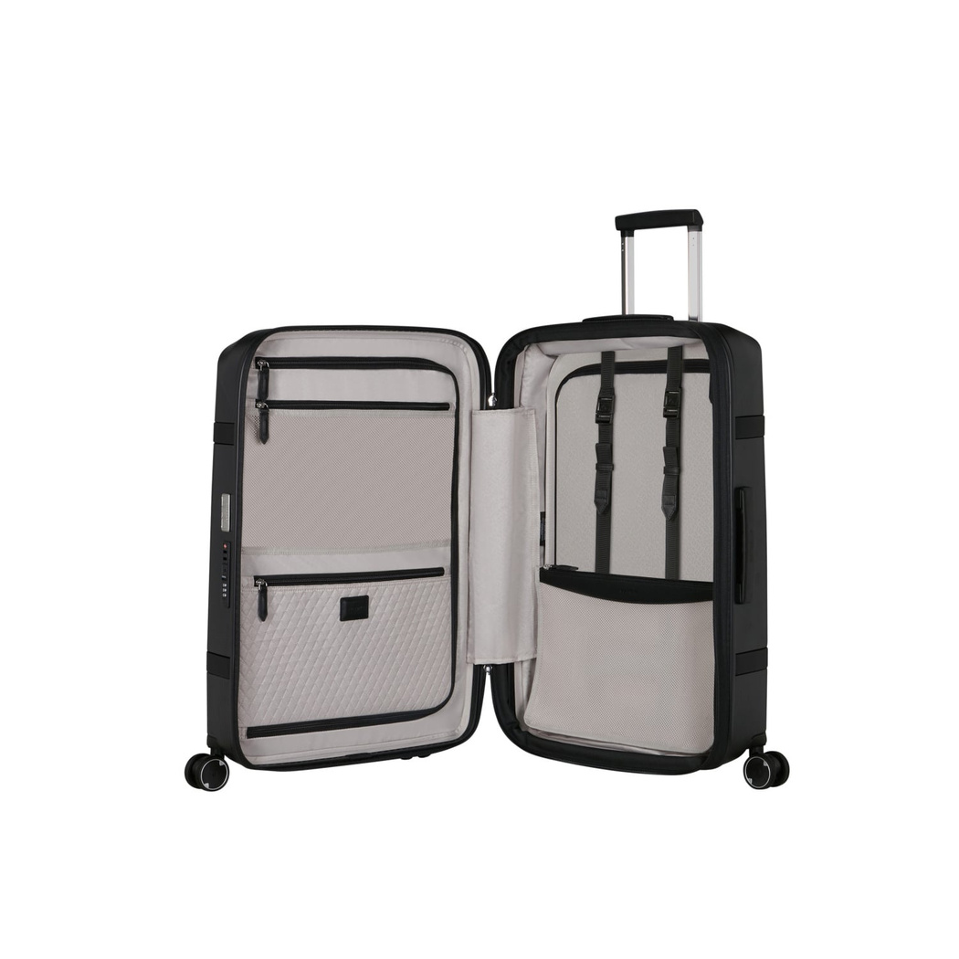 Samsonite Image Siyah - 4 Tekerlekli Körüklü 69/25 Orta Boy Valiz