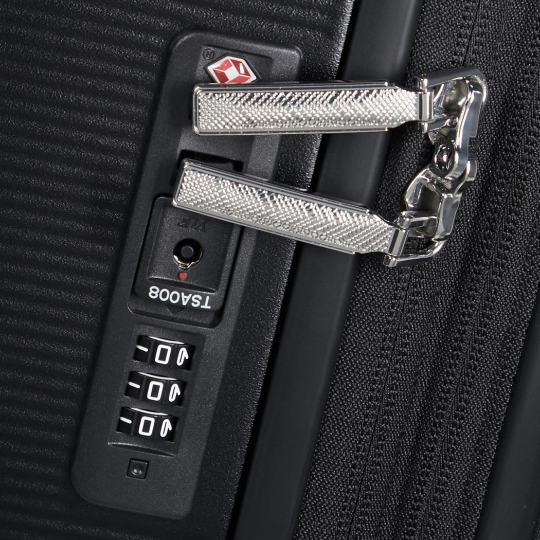 Samsonite Image Siyah - 4 Tekerlekli Körüklü 69/25 Orta Boy Valiz
