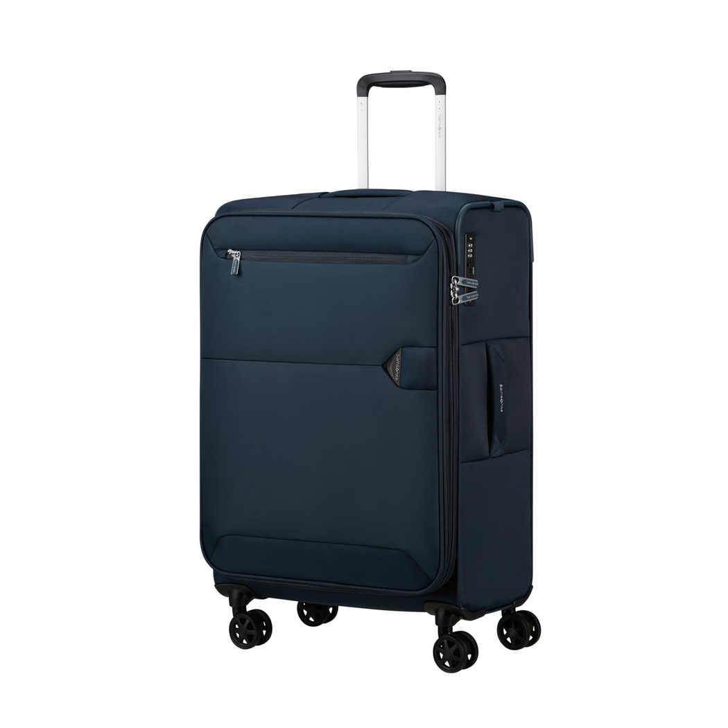 Samsonite Lacivert Urbify Spinner - Körüklü Orta Boy Valiz