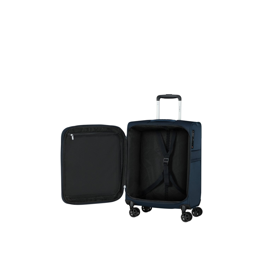 Samsonite Lacivert Urbify-Spinner - Körüklü Kabin Boy Valiz