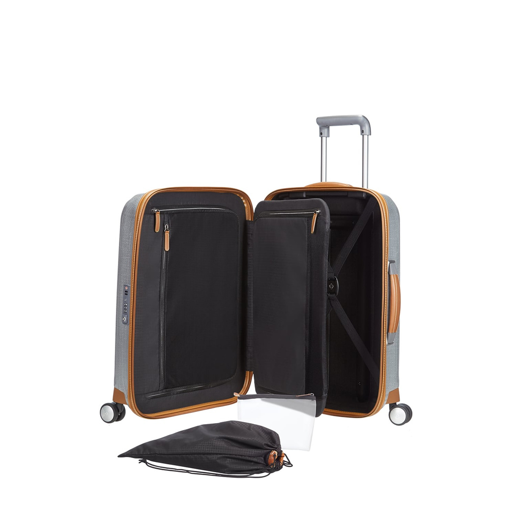 Samsonite Lite-Cube Dlx - 4 Tekerlekli 55 cm Kabin Boy Valiz
