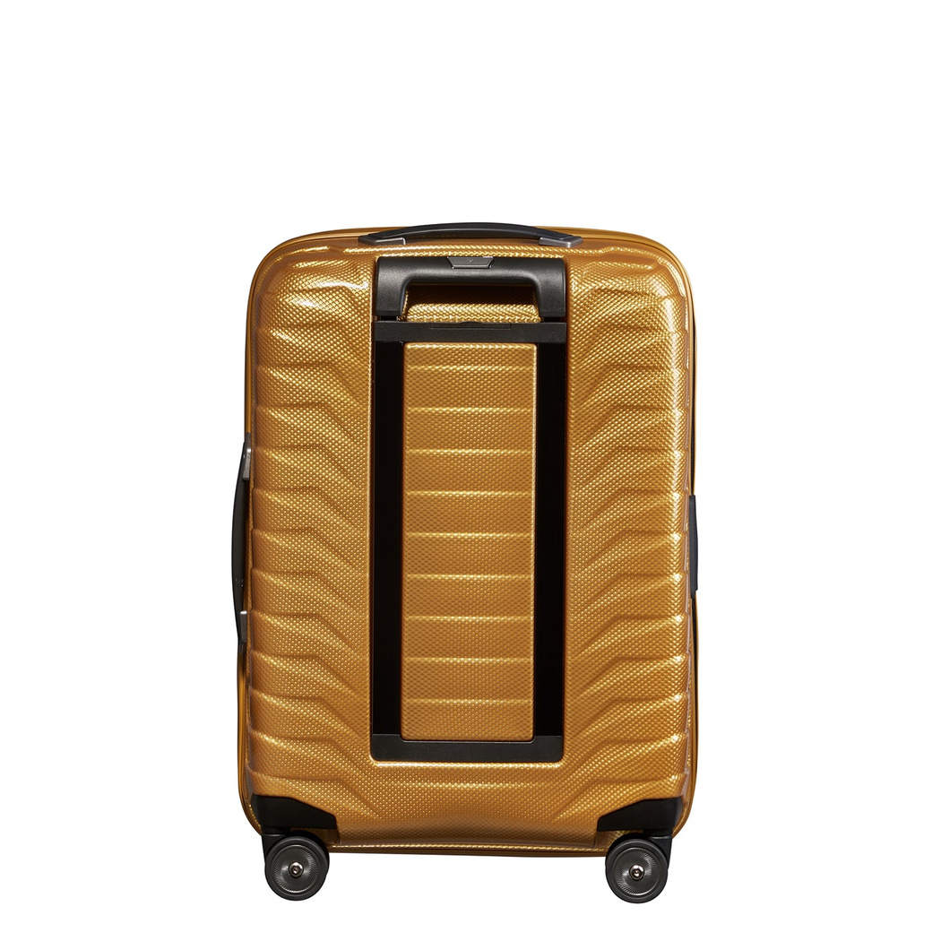 Samsonite Proxis - Spinner Sarı 4 Tekerlekli Körüklü Kabin Boy Valiz 55 cm
