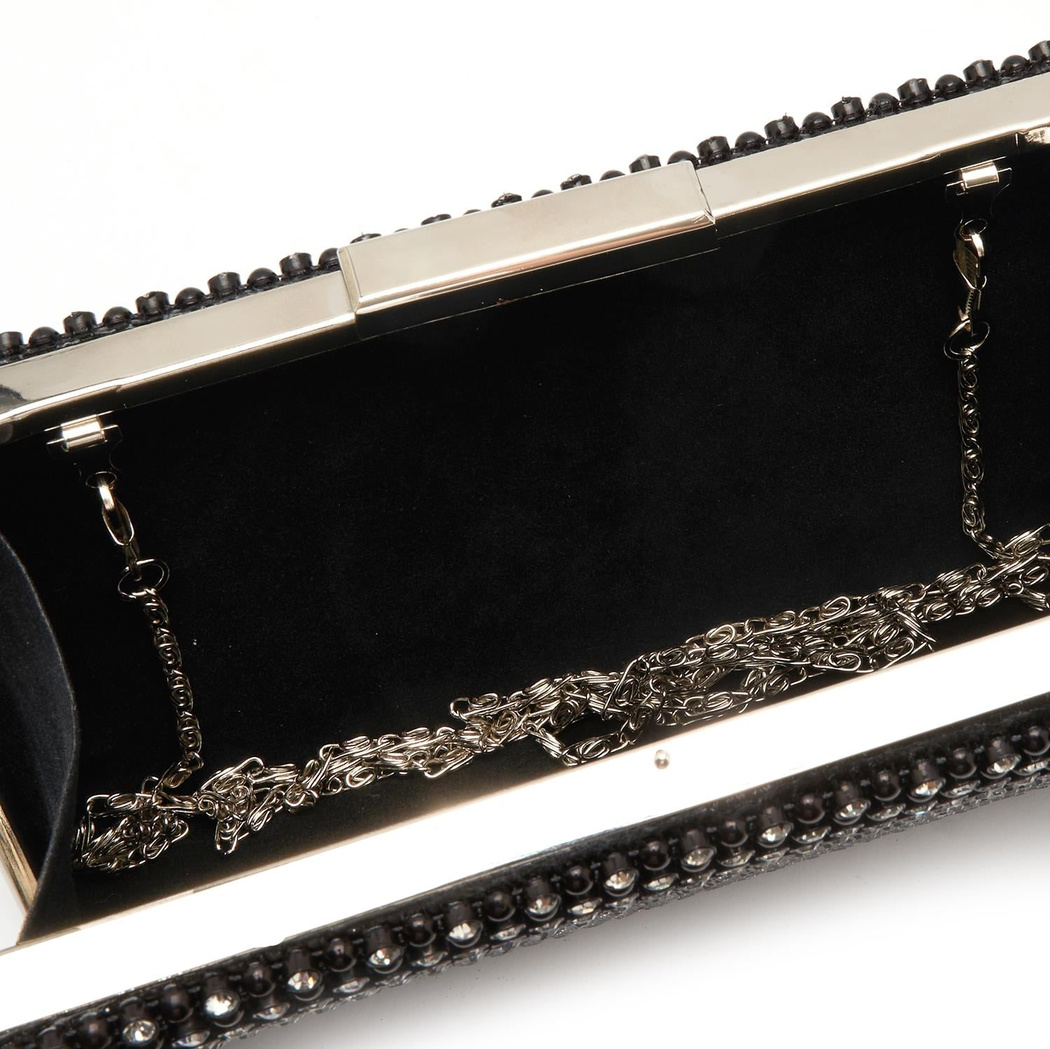 Sandy Siyah Kadın Gece Çantası