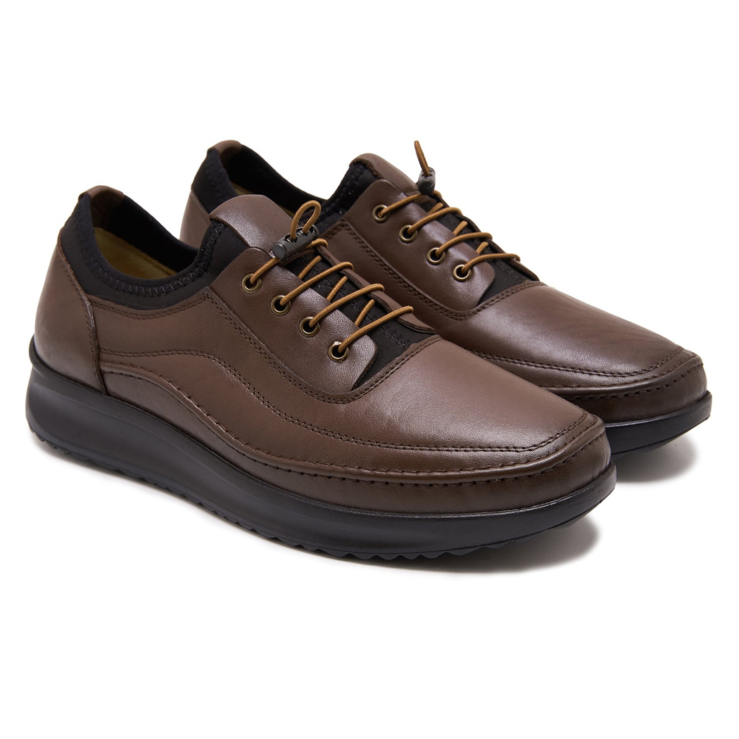 Santano Kahve Erkek Deri Günlük Ayakkabı