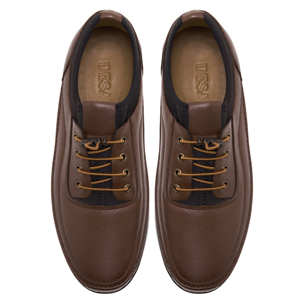 Santano Kahve Erkek Deri Günlük Ayakkabı