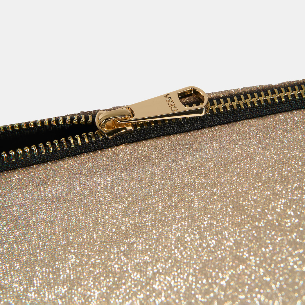 Sarer Gold Simli Kadın Portföy Çanta