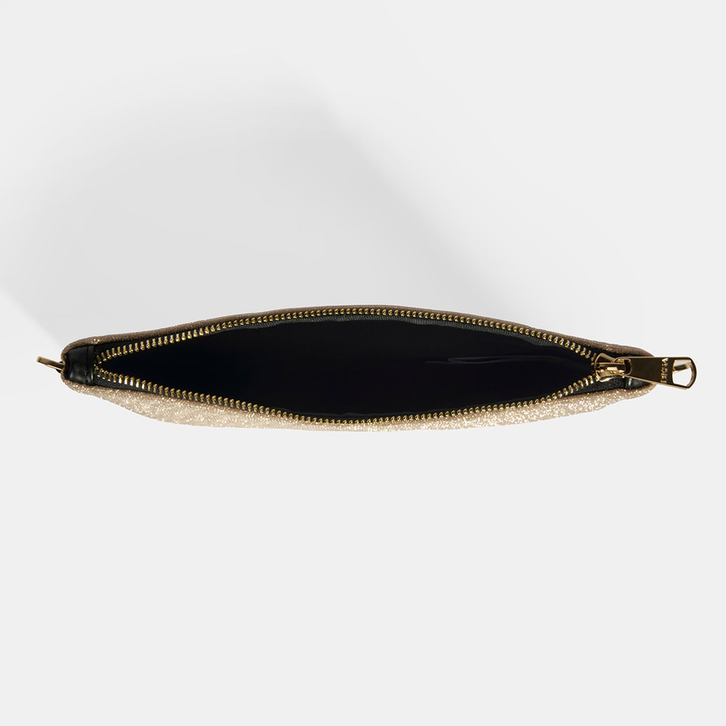 Sarer Gold Simli Kadın Portföy Çanta