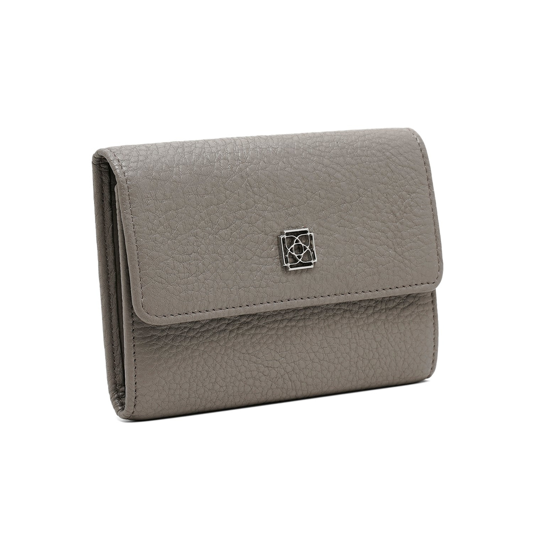 Sarina Gri Kadın Floter Deri Cüzdan