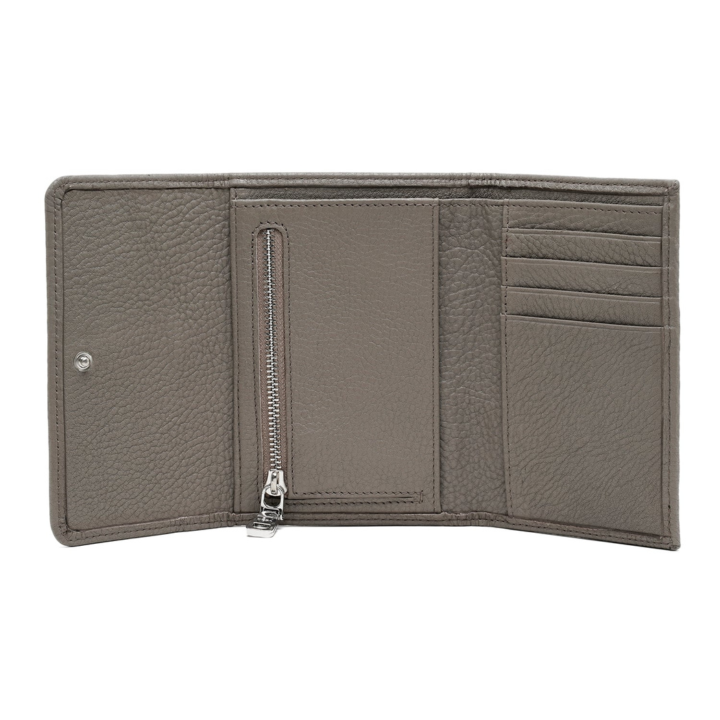 Sarina Gri Kadın Floter Deri Cüzdan