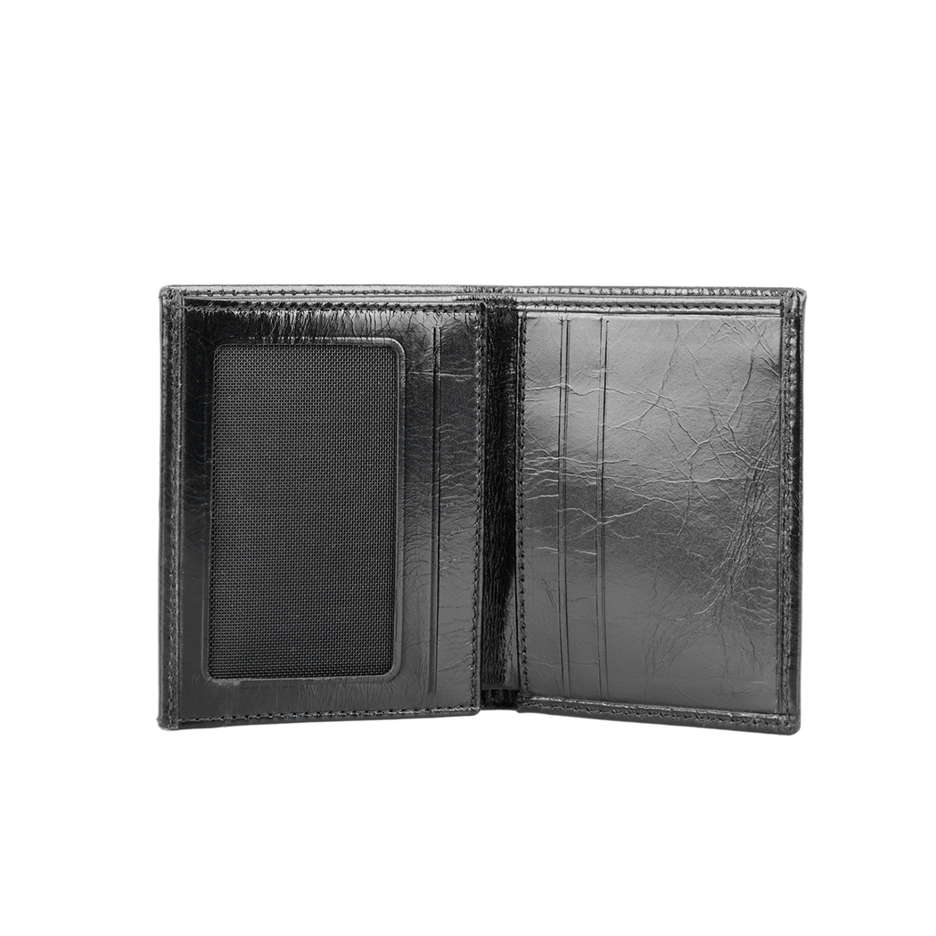 Selymes Siyah Erkek Deri Cüzdan
