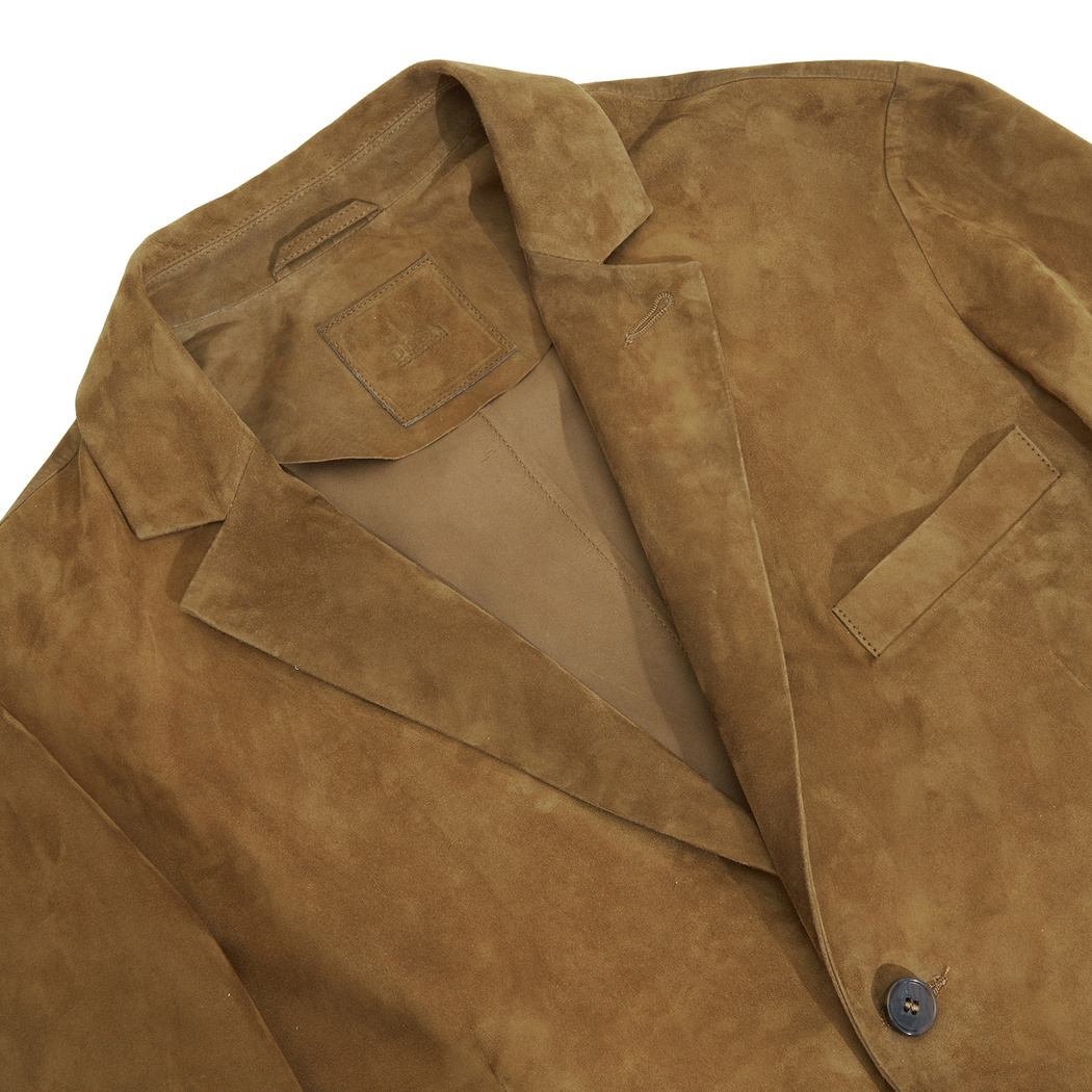 Serio Erkek Süet Blazer Deri Ceket