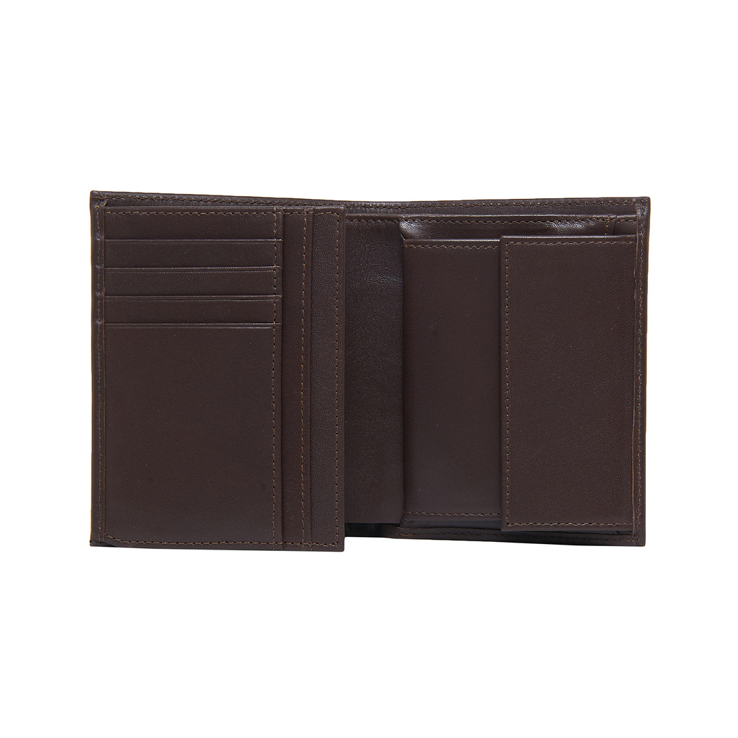 Şeritli Erkek Silky Deri Mini Cüzdan