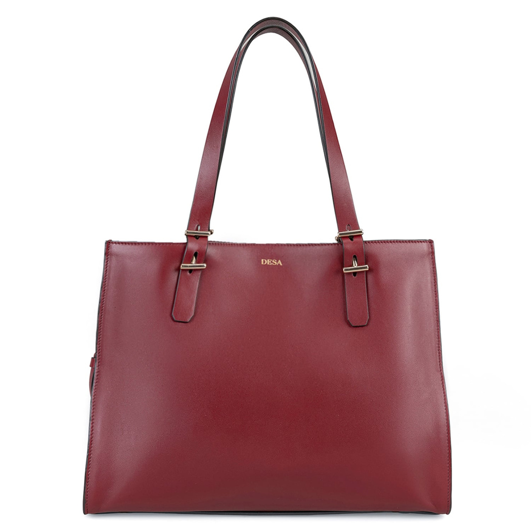 Seven Big Bordo Kadın Deri Omuz Çantası