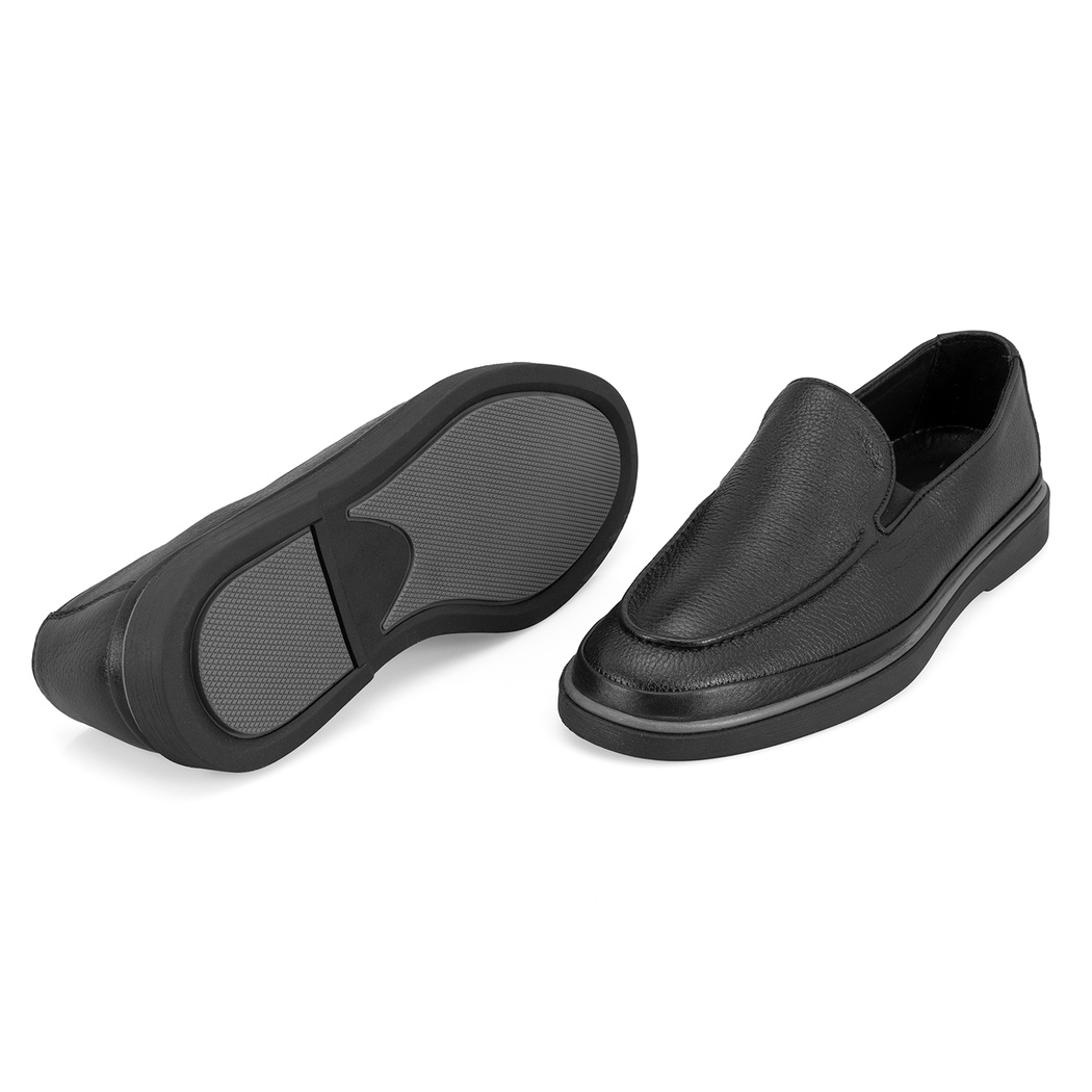 Shaun Siyah Erkek Deri Günlük Ayakkabı