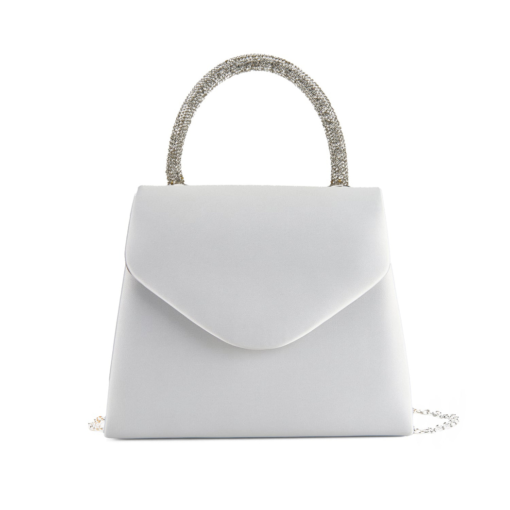 Shreya Gümüş Kadın Gece Çantası