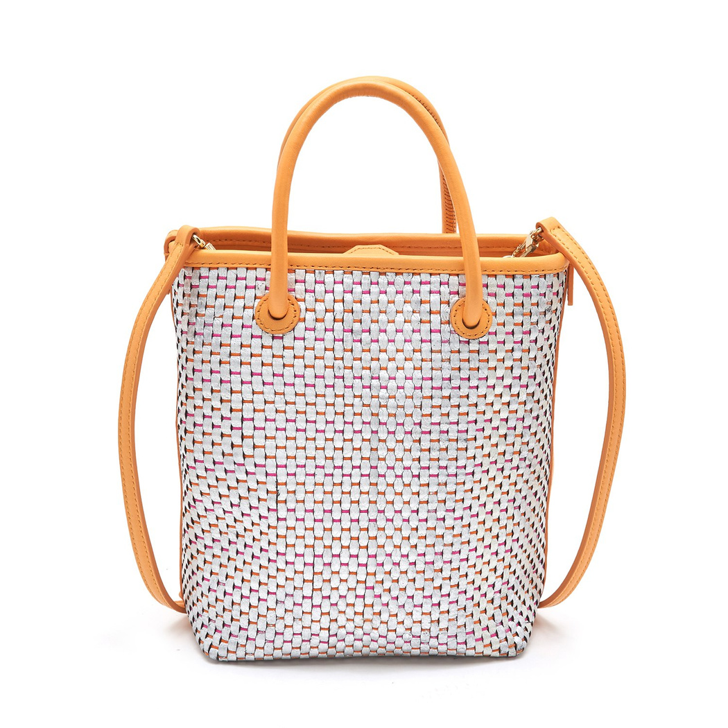 Silvia Gümüş Kadın Deri El Çantası 