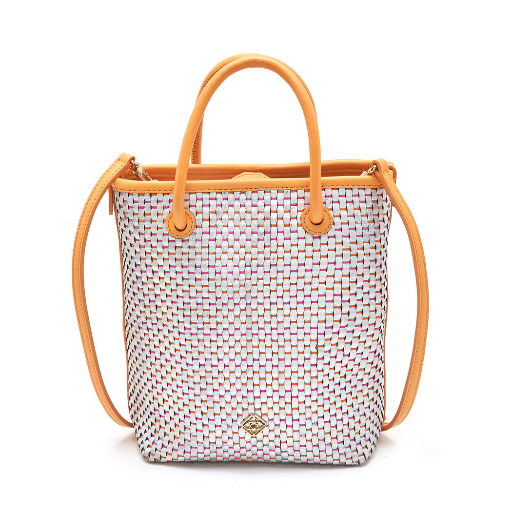 Silvia Gümüş Kadın Deri El Çantası 