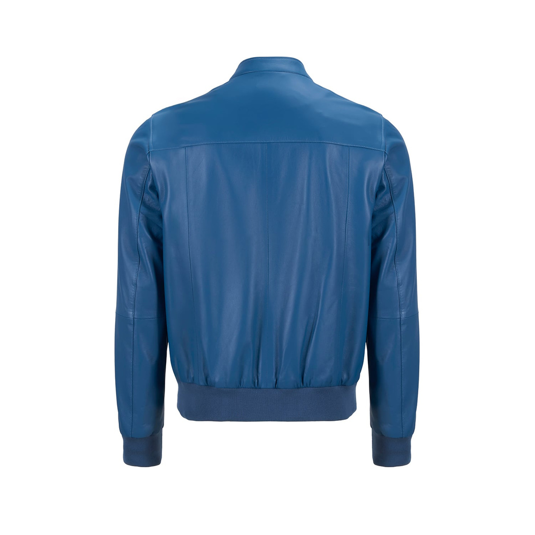 Sionan Erkek Kapüşonlu Deri Ceket