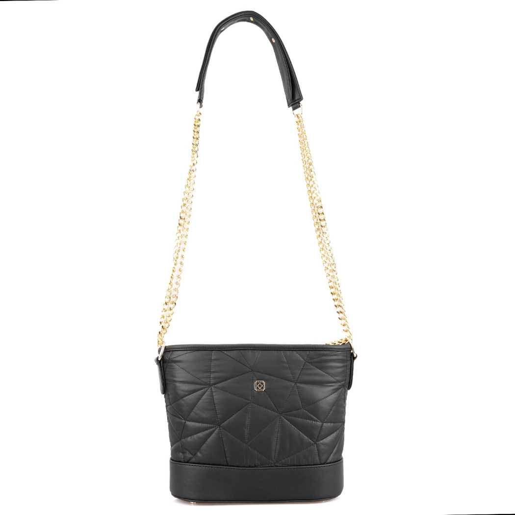 Siva Siyah Kadın Omuz Çantası