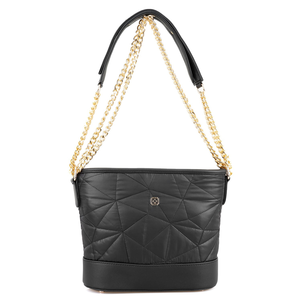 Siva Siyah Kadın Omuz Çantası