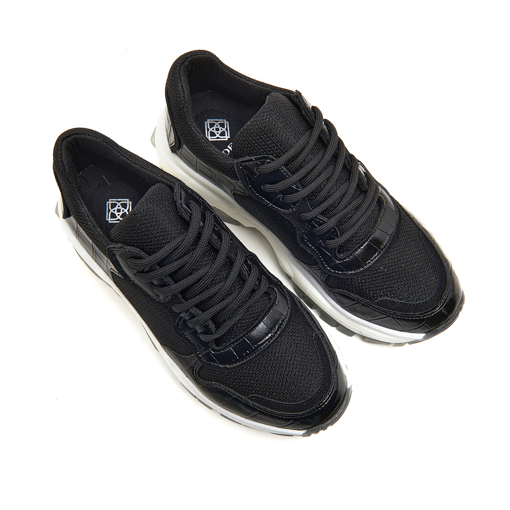 Siyah Alita Kadın Spor Ayakkabı