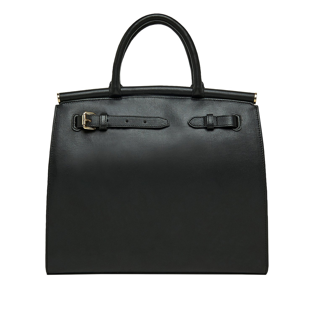 Siyah Aria Kadın Deri El Çantası