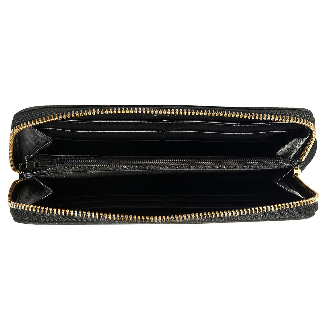 Siyah Bibiana Kadın Deri Cüzdan