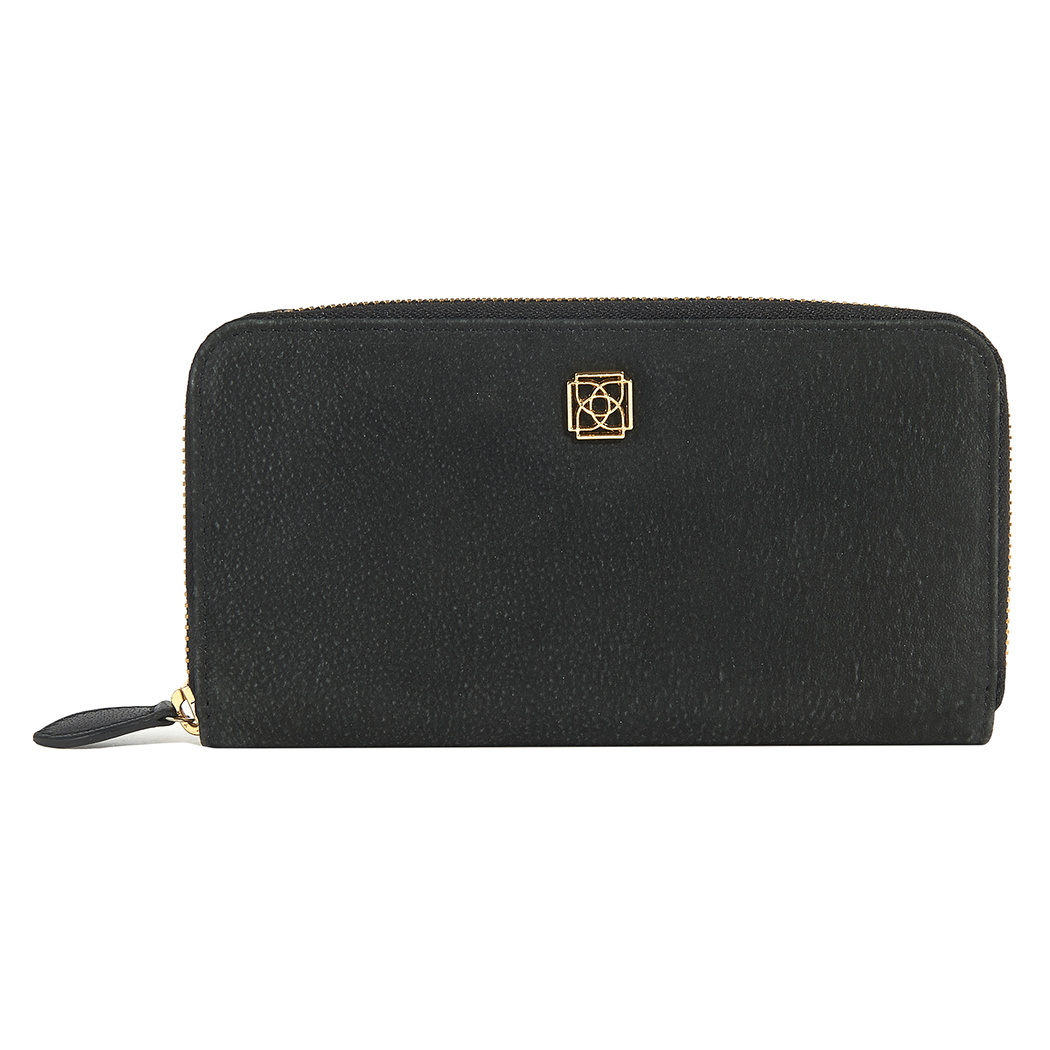 Siyah Bibiana Kadın Deri Cüzdan