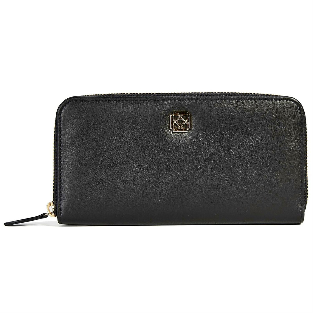 Siyah Bibiana Kadın Deri Cüzdan