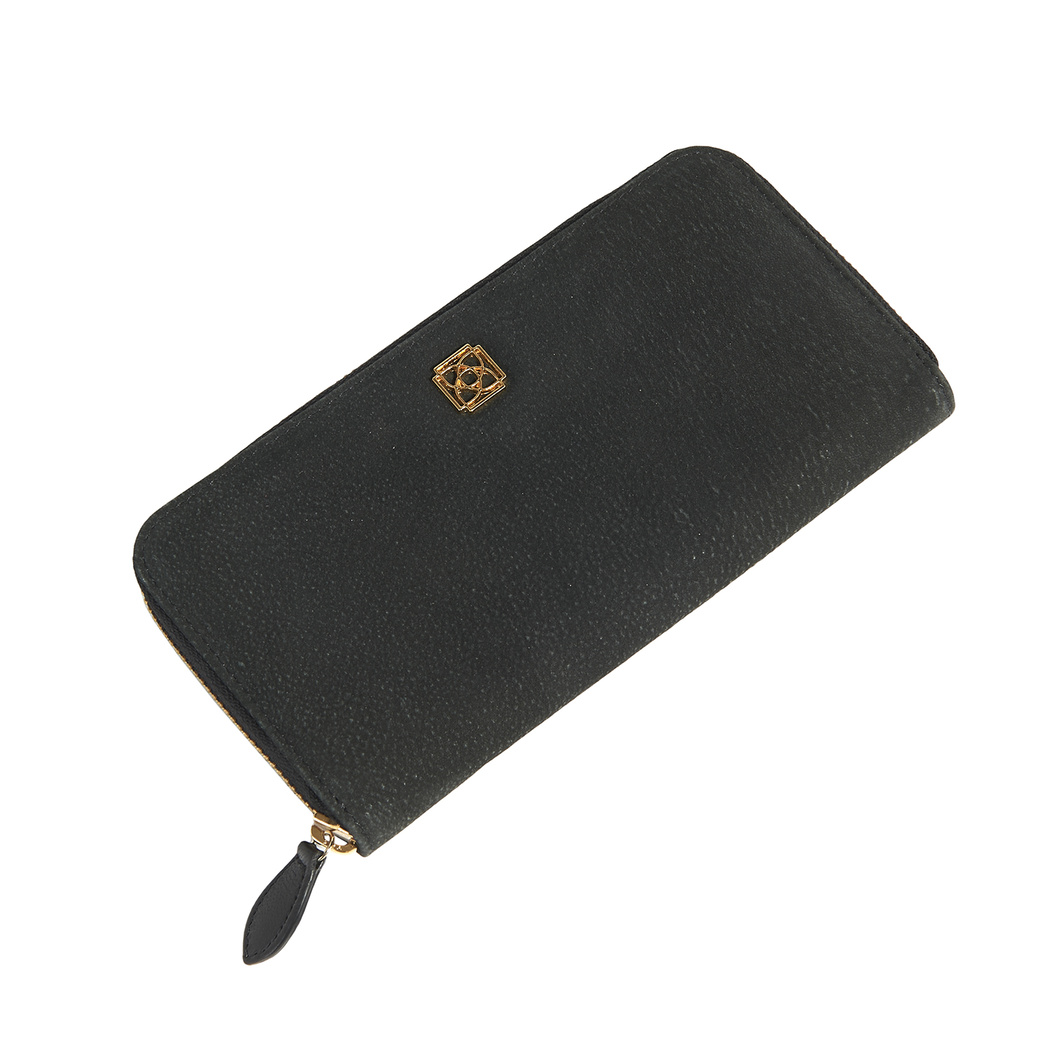 Siyah Bibiana Kadın Deri Cüzdan