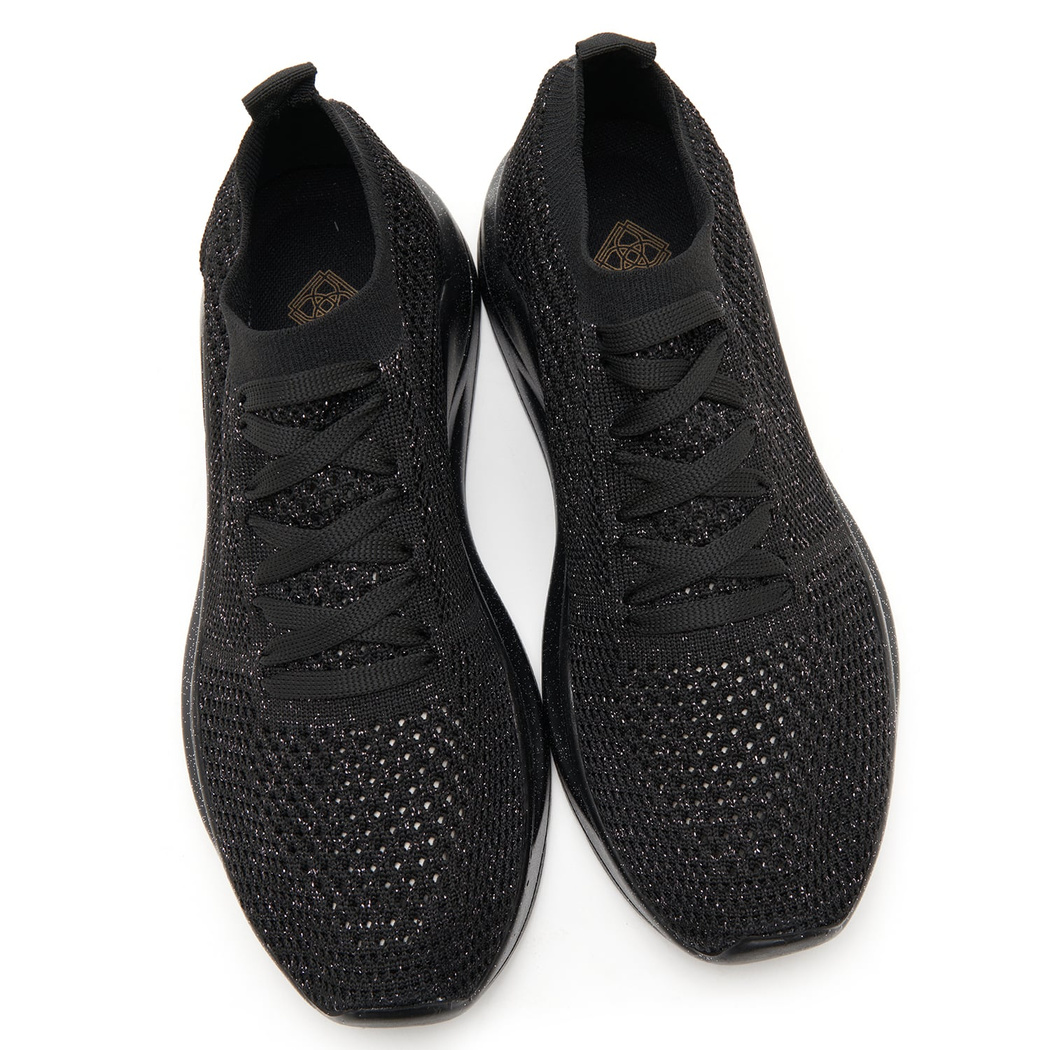 Siyah Clara Kadın Triko Günlük Ayakkabı