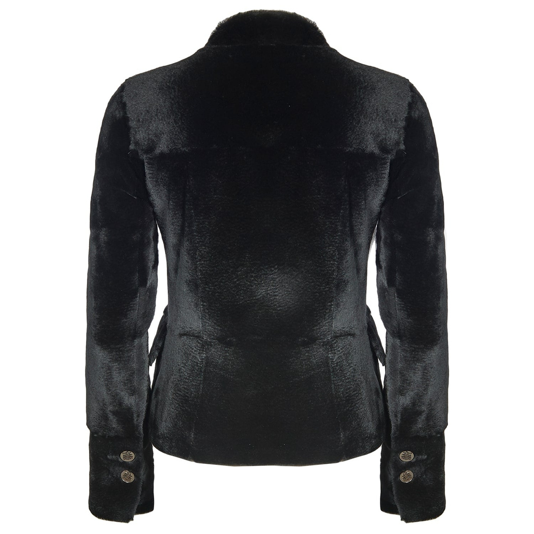 Siyah Dalila Kadın Kürk Ceket