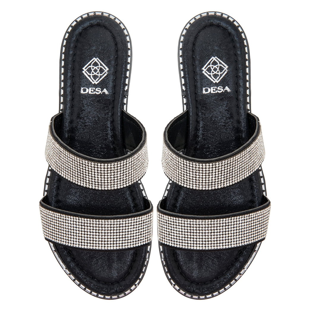 Siyah Deka Kadın Terlik