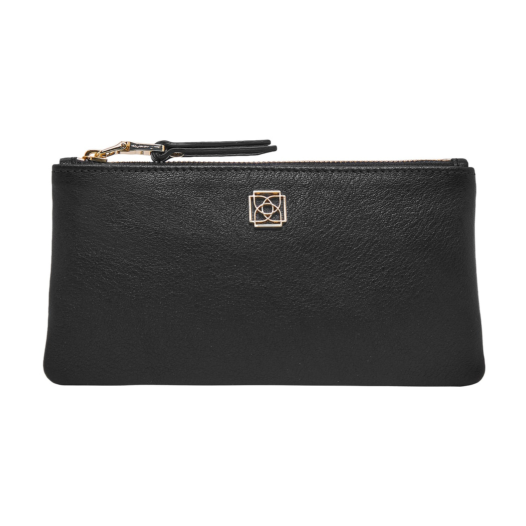 Siyah Elica Kadın Deri Cüzdan