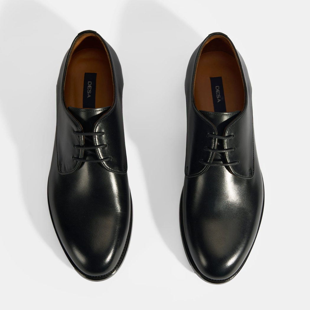 Siyah Erkek Bağcıklı Klasik Ayakkabı