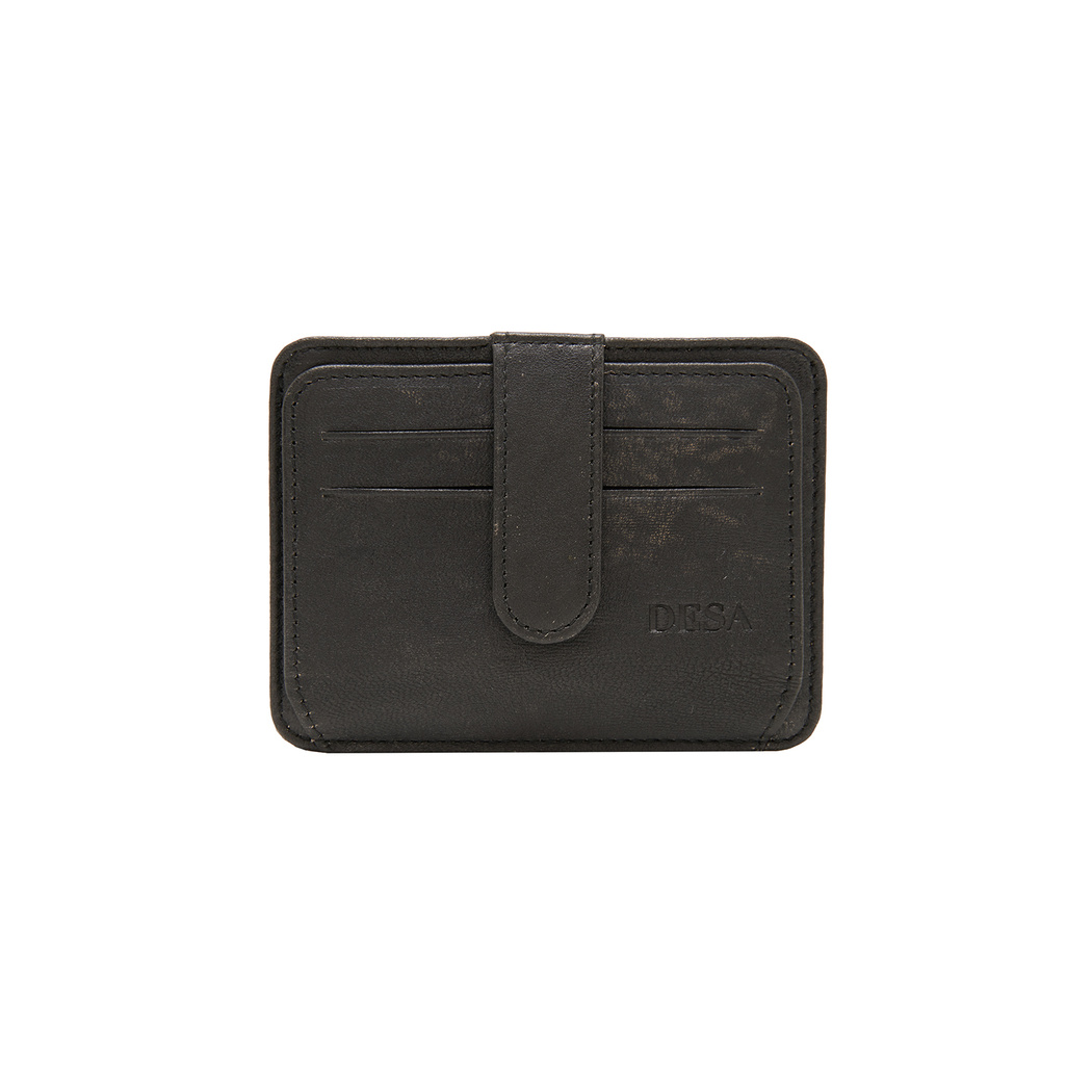 Siyah Erkek Deri Kartlık