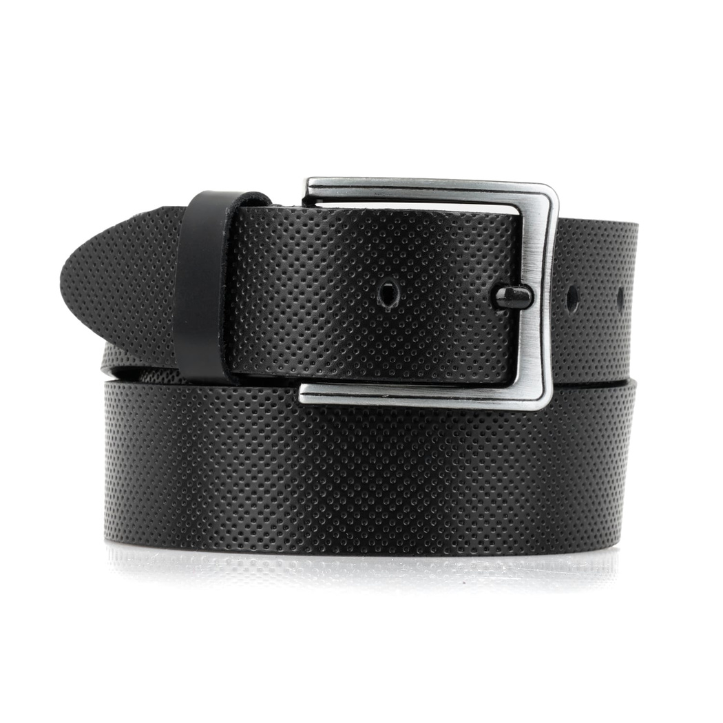 Siyah Erkek Spor Deri Kemer