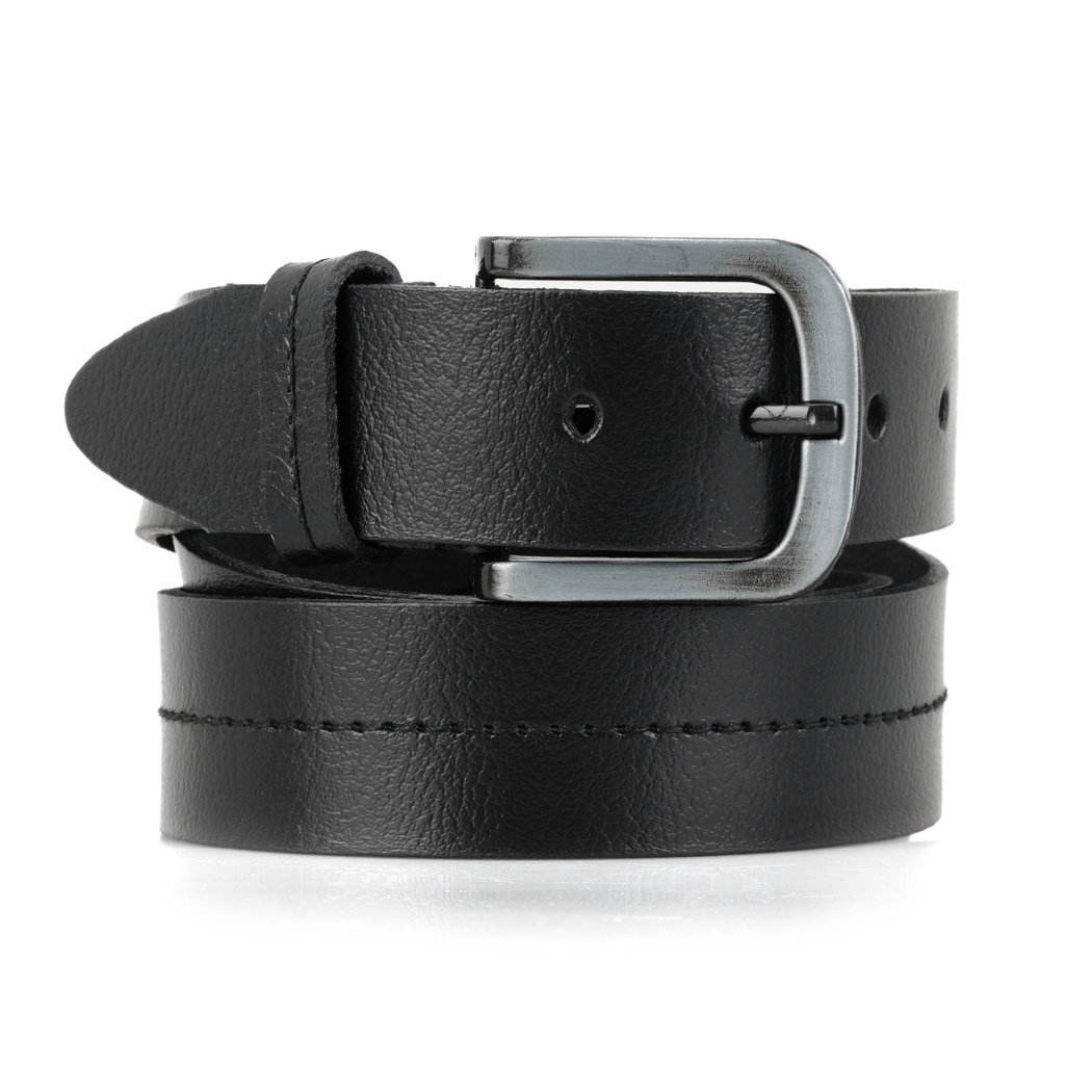 Siyah Erkek Spor Deri Kemer