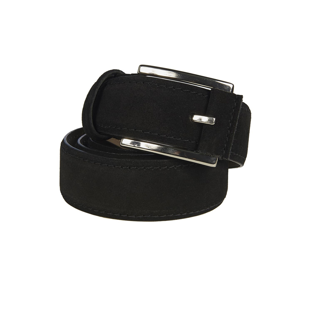 Siyah Erkek Süet Kemer