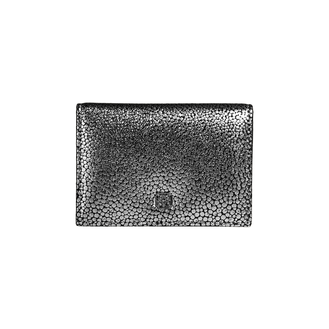 Siyah Fidel Kadın Deri Kartlık