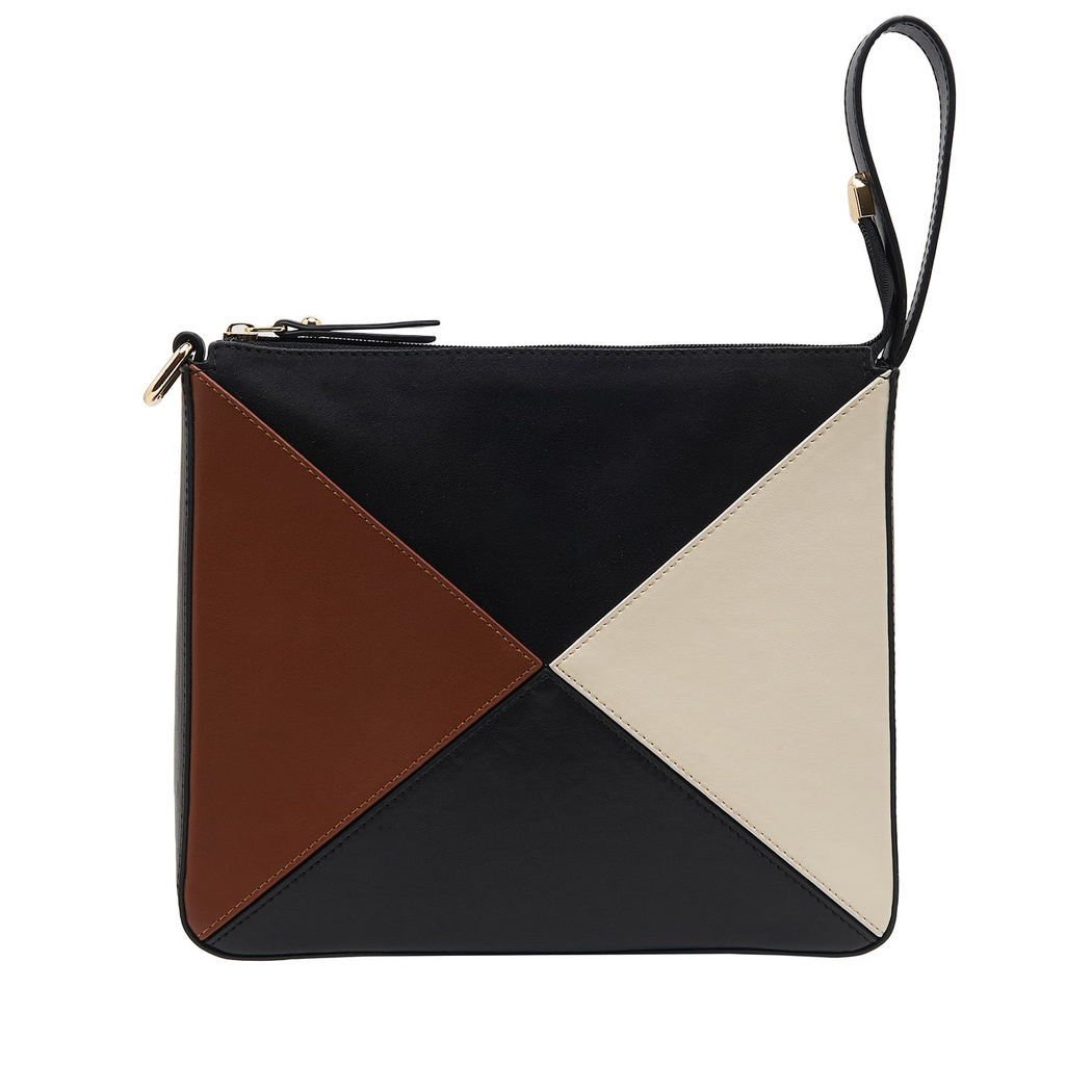 Siyah Gazzele Kadın Omuz Askılı Çanta